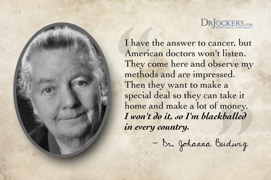 Dr Johana Budwig